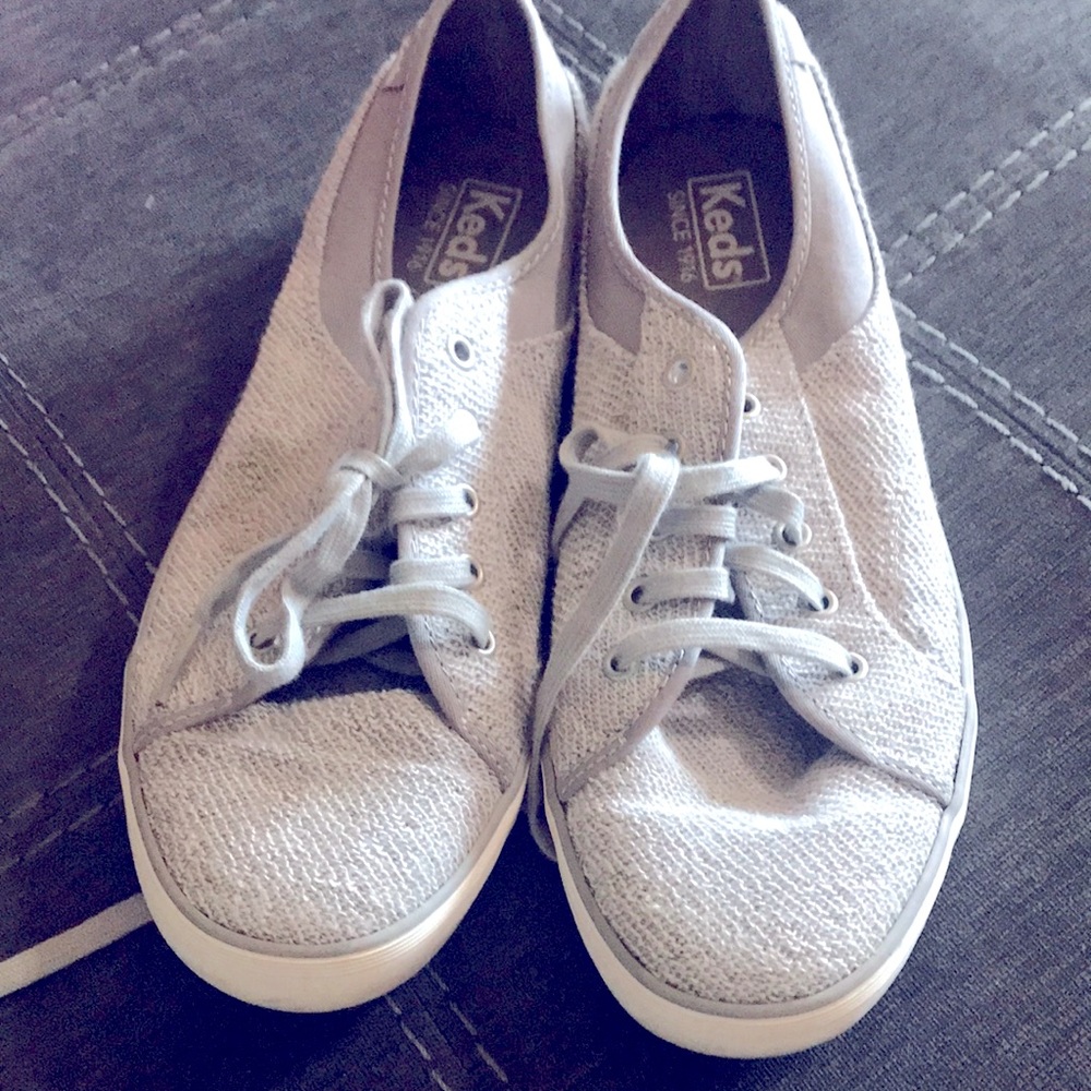 Grey Keds shoes